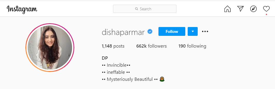 Disha-Parmar-Instagram